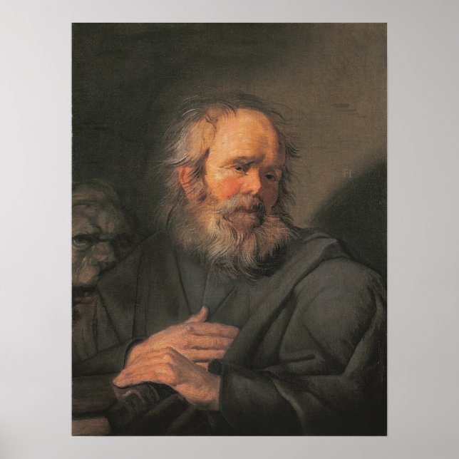 Hals - mit einem Buch Poster (Vorne)