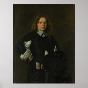 Hals - Portrait eines Mannes Poster