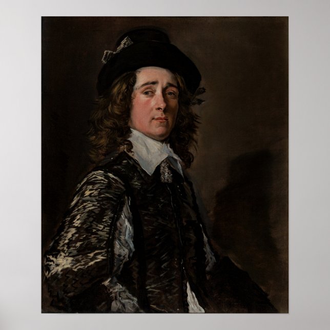 Hals - Portrait von Jasper Schade Poster (Vorne)