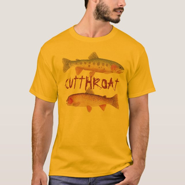 Halsabschneider Troat Kleid T-Shirt (Vorderseite)