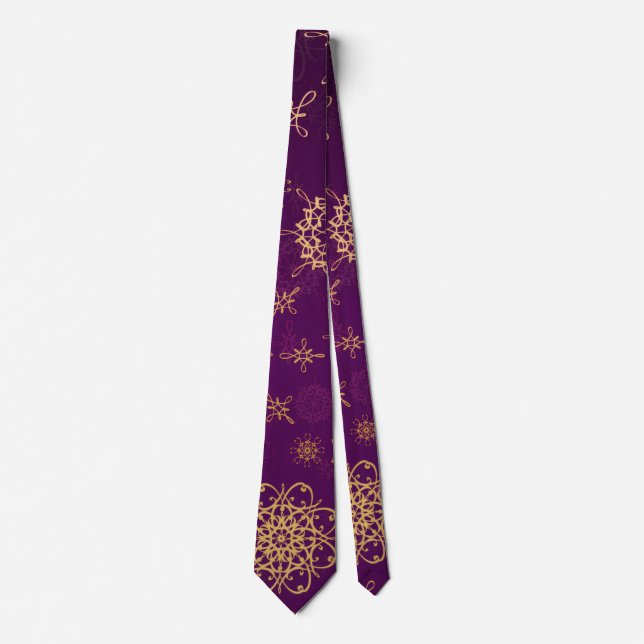 Halsbinde - Klassische Paisley-Eleganz Krawatte (Vorderseite)
