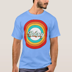 Halsey Name Shirt Vintag Halsey Circle