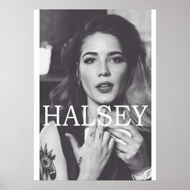 Halsey Poster (Vorne)