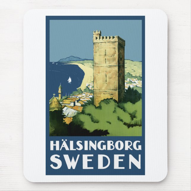 Halsingborg ~ Schweden Mousepad (Vorne)