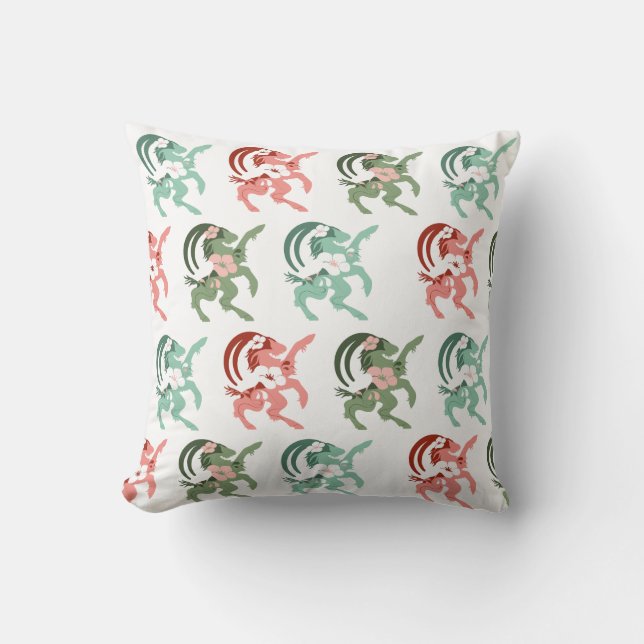 Hälsingebocken - Helsingen Lina Pastel - Pillow Kissen (Vorderseite)