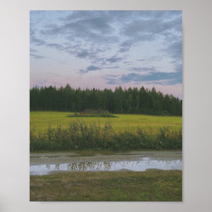 Hälsingland-Felder Poster