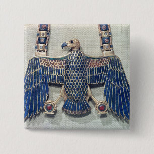 Halskette mit Geieranhänger Button