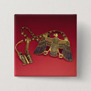 Halskette mit Geieranhänger Button