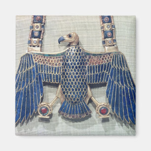 Halskette mit Geieranhänger Magnet