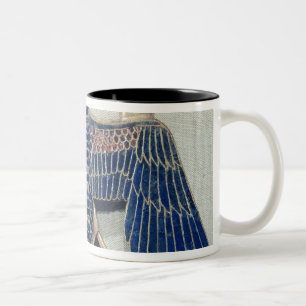 Halskette mit Geieranhänger Zweifarbige Tasse