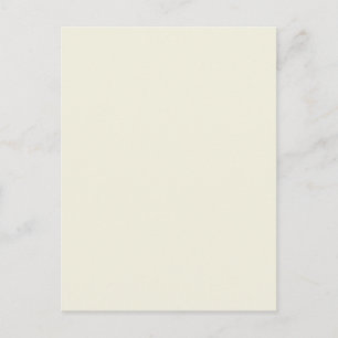 Halsneutraler Beige-Creme, fester Hintergrund Postkarte