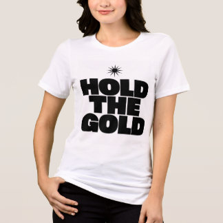 "Halt das Gold | Sei mutig Tri-Blend Shirt