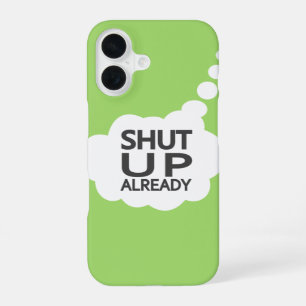 "Halt Den Mund" Samsung-Hülle in Sonderfarbe iPhone 16 Hülle