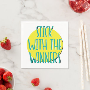 Halt Dich An Die Gewinner   12-Schritte-Recovery-S Serviette