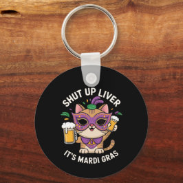 Halt die Leber, es sind Mardi Gras Celebrations Schlüsselanhänger