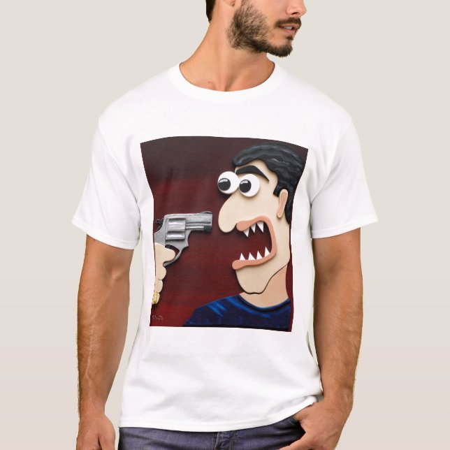 Halt die Schnauze! T-Shirt (Vorderseite)