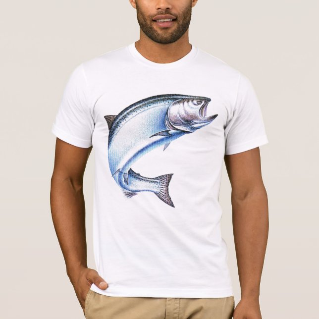 Halt die Schnauze und fischen Sie T-Shirt (Vorderseite)