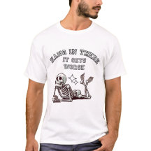 Halt durch, es wird noch schlimmer Sarkastisches S