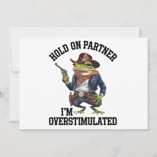 Halt Durch Partner Ich Bin Überstimuliert Cowboy F Einladung