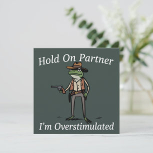 Halt Durch Partner Ich Bin Überstimuliert Cowboy F Einladung