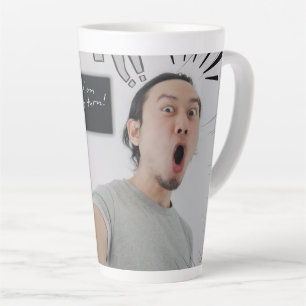 Halt! Jetzt bin ich dran! – Comic-Ausdruck-Design Milchtasse