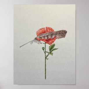 Halt mich sanft, Mohn Poster