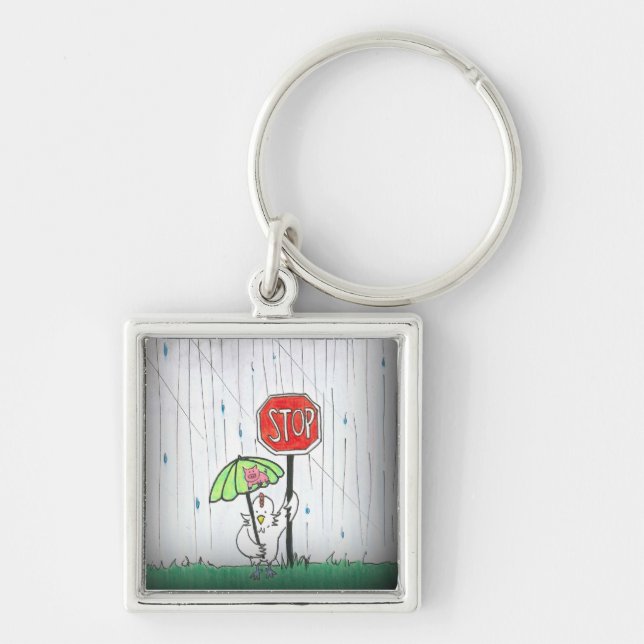 HALT SCHLÜSSELANHÄNGER (Vorne)