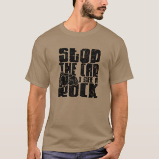 Halte den Wagen an, ich sehe eine Steinfossiliensa T-Shirt