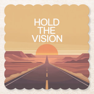 Halte die Vision Untersetzer