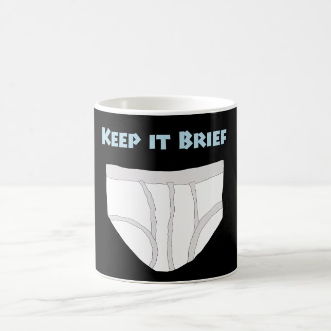 Halte es kurz kaffeetasse (Mittel)