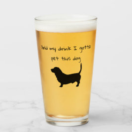Halte meine Tasse, die ich gottesüße, diese Baseba Glas