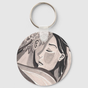 Halte mich zäher Schlüsselanhänger