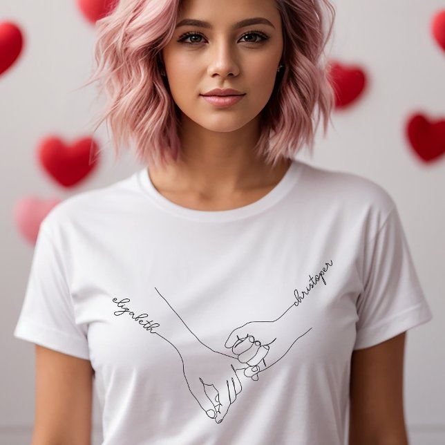 Haltegriffe für mehrere Individuelle Name T-Shirt (Von Creator hochgeladen)