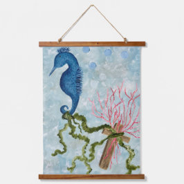 Halten am Kreuz Wandteppich Mit Holzrahmen