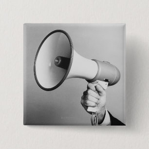 Halten der Hand Button