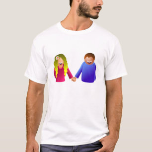 Halten der Hände T-Shirt