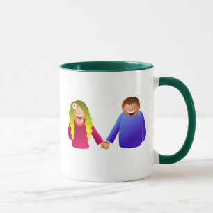 Halten der Hände Tasse