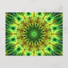 Halten des HandKaleidoskops Postkarte