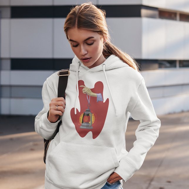 Halten einer Laterne Hoodie (Von Creator hochgeladen)