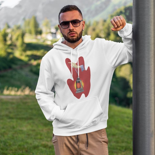 Halten einer Laterne Hoodie (Von Creator hochgeladen)
