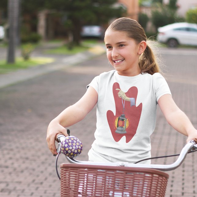 Halten einer Laterne T-Shirt (Von Creator hochgeladen)