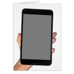 Halten eines phablet