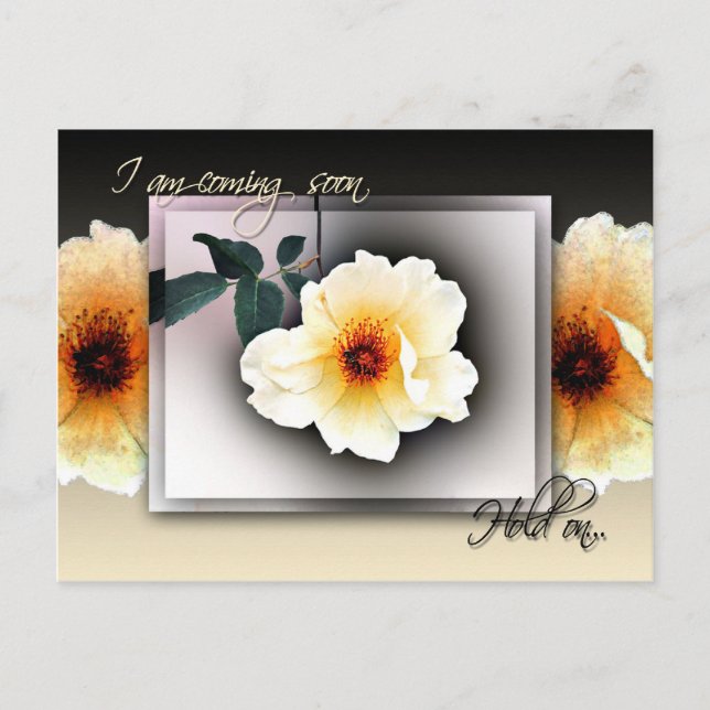 halten postkarte (Vorderseite)