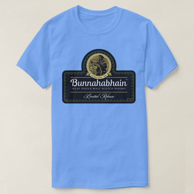 Halten Sie das Schloss mit Bunnahabhain fest T-Shirt (Design vorne)