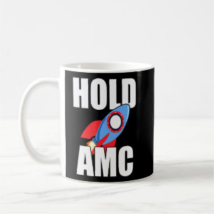 Halten Sie die Amc-Stock Affen an den Mond Kurz Kaffeetasse