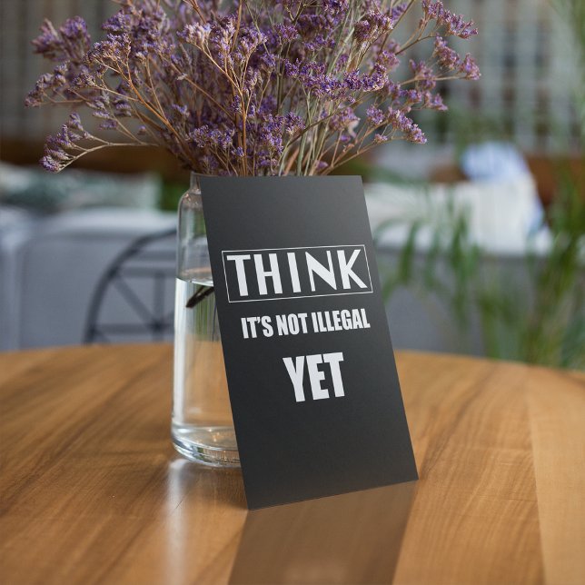 Halten sie es für noch nicht illegal einladung (Von Creator hochgeladen)