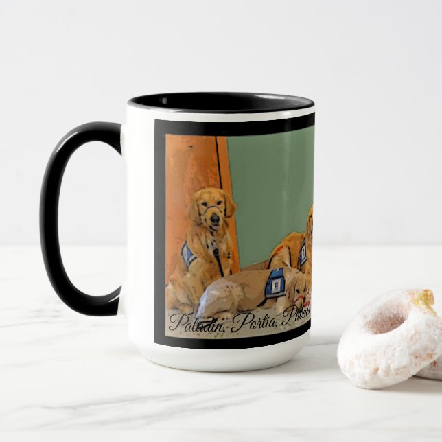Halten Sie Hunde instand Tasse (Mit Donut)