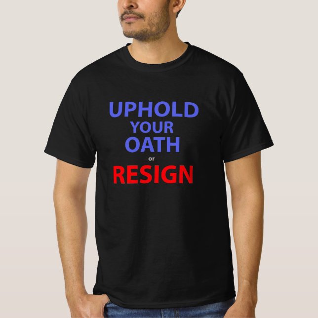 Halten Sie Ihren Eid oder treten Sie mit dem Shirt (Vorderseite)