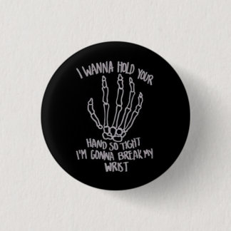 Halten Sie Ihren Handknopf Button