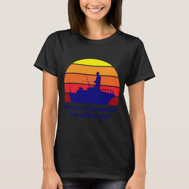 Halten Sie Ihren Propeller sauber T-Shirt (Vorderseite)